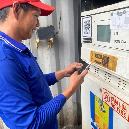 Giải pháp cấp phát nội bộ ngành xăng dầu